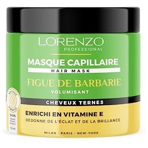 Lorenzo Professional - Haarmasker - 500 ml - Cactusvijgolie - Dof Haar