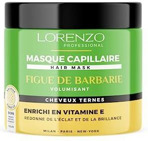 Lorenzo Professional - Haarmasker - 500 ml - Cactusvijgolie - Dof Haar