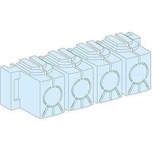 Schneider 04150 8 Segreg. Ipxxb/Powerclip, wit, 8 stuks