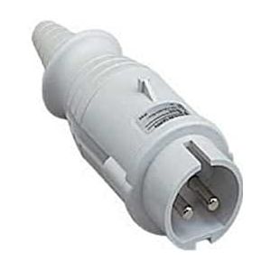 Schneider 82303 CEE-stekker, schroefklemmen, 16A, 2p, 40-50 V AC, IP44
