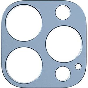 WE Lensbescherming voor camera iPhone 13 Pro, blauw, alpin: aluminiumlegering, krasbestendig, 3M lijm