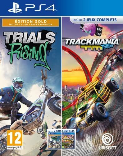 Compilation Trackmania Turbo + Trials Rising PS4
