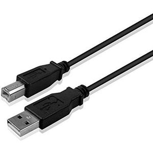 Mobility Lab USB1003 kabel USB 2.0 voor Apple Mac/PC en smartphone zwart