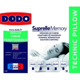 DODO - Hybride Suprelle Memory - Hoofdkussen - Wit - Microvezel