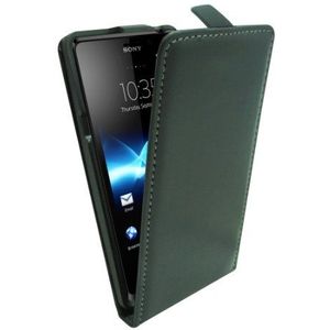 Omenex VIP-etui (voor Xperia T) zwart