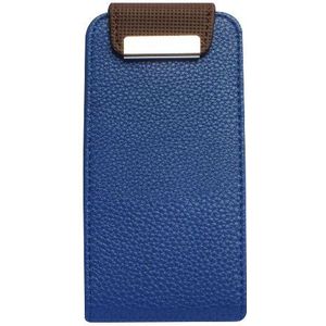 Omenex 688281 klapetui van kunstleer voor iPhone 5, blauw