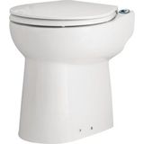 Sanibroyeur Sanicompact C43 - Toiletpot - Wit - Keramiek met Softclose Zitting