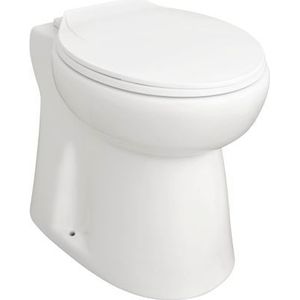 Broyelec Toiletpot Compact Met Vermaler Wit