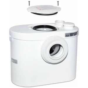 Sanibroyeur - X2 Silence UP - Fecaliënvermaler - Wit - Compact