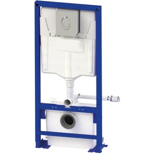 GROHE Inbouwreservoir Sanibroyeur Saniwall Pro Fecaliënvermaler Chroom