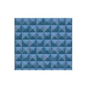 BLAUW RETRO BEHANG GRAFISCH 56275-3