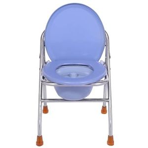 Toiletstoel Draagbare Wc Opvouwbare Potje Stoel Zwangere Bad Kruk Ouderen Nachtkastje Commode Seat Met Emmer/Deksel Antislip been Pad Badkamer veiligheid