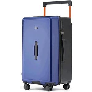 Koffer Koffers met wielen Grote capaciteit Bagage Hard Shell Combinatieslot Handbagage Mode Veilig Valbestendige koffer Duurzaam (Color : J, Size : 30 inches)