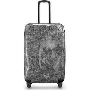Koffers Koffers met wielen Retro-stijl bagage Anti-druk Anti-drop handbagage Harde rand wachtwoordkoffer Reisuitrusting (Color : B, Size : 65L)
