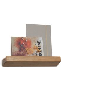 LookShelf 50cm door Daphna Laurens voor Vij5 - massief eiken design boekenplank behandeld met Osmo hardwax olie