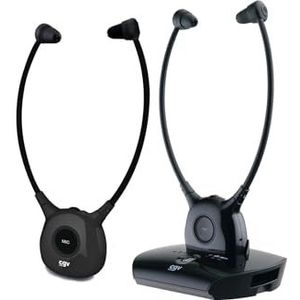 CGV - DOLFIN ONYX DUO - Draadloze Hoofdtelefoons - Zwart - Lichtgewicht