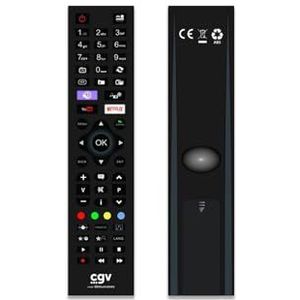 CGV - FIDELIO Grundig - Afstandsbediening - Zwart - Voor Grundig Televisies, Geen Programmering Nodig
