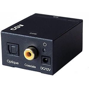 CGV DOP-R audioconverter digitaal op analoog zwart