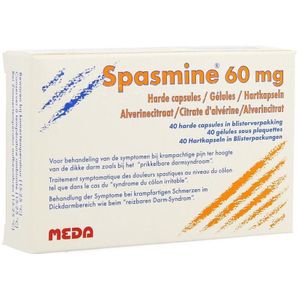 Spasmine 60mg Capsules 40 stuks