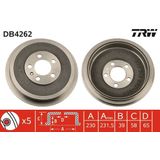TRW Remtrommel VW,SKODA DB4262 1JD609617,1J0609617B