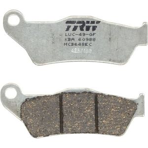 TRW Lucas Bremsbeläge organisch ECO MCB648EC 94x36,2x7,6mm - Motorradteile - Bremsen - Motorrad Bremsbeläge