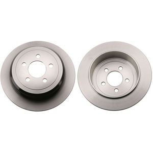 Trw - DF6341 - Remschijf - Zwart - Massief