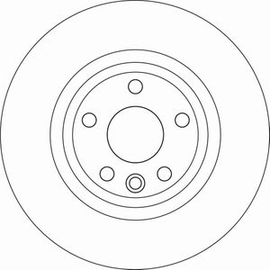 TRW - Remschijf - Zwart - DF6947 - Remschijven