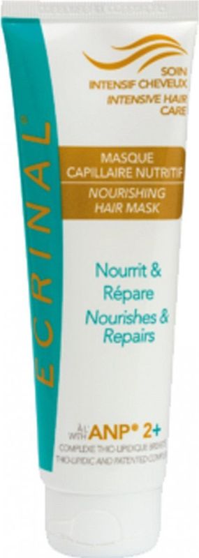 Ecrinal - Intensieve Haarverzorging - Voedend Haarmasker - 125 ml - Sheaboter