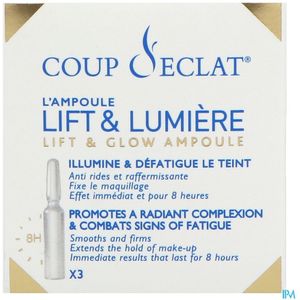 Asepta Coup D'eclat Lift & Glow Ampoule 3 Ampoules