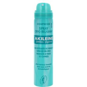 Akileine - Cryo Relaxing Spray - Voetencrème - Kalmerend - Verkoelend
