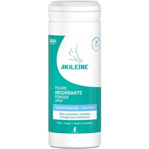 Akileïne - Absorberend Poeder - 75 g - Voetpoeder - Natuurlijke Ingrediënten