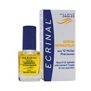 Ecrinal Repair Serum met 10 waardevolle oliën voor nagels, 0,34 ml vloeistof
