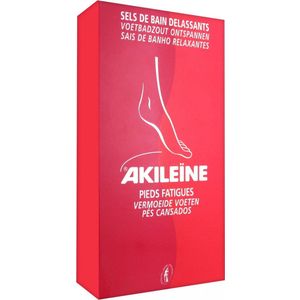 Akileine Rood Badzout Voeten Zakje 2x150 gr 101220  -  Asepta