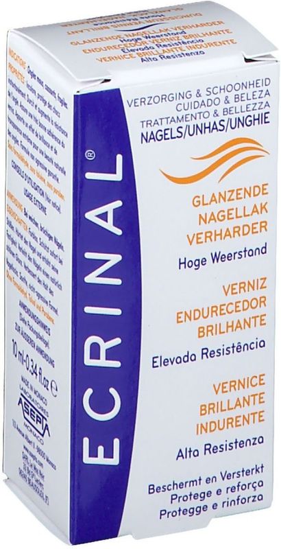 Ecrinal - Nagellakverharder - Glanzend - Transparant - 10ml