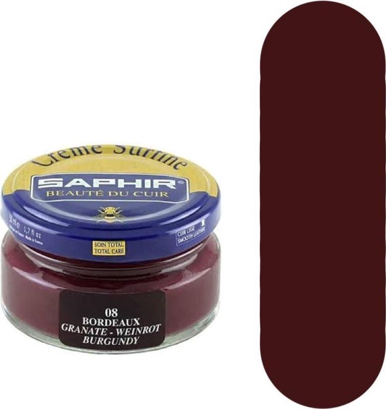 Saphir Creme Surfine (schoenpoets) Bordeaux