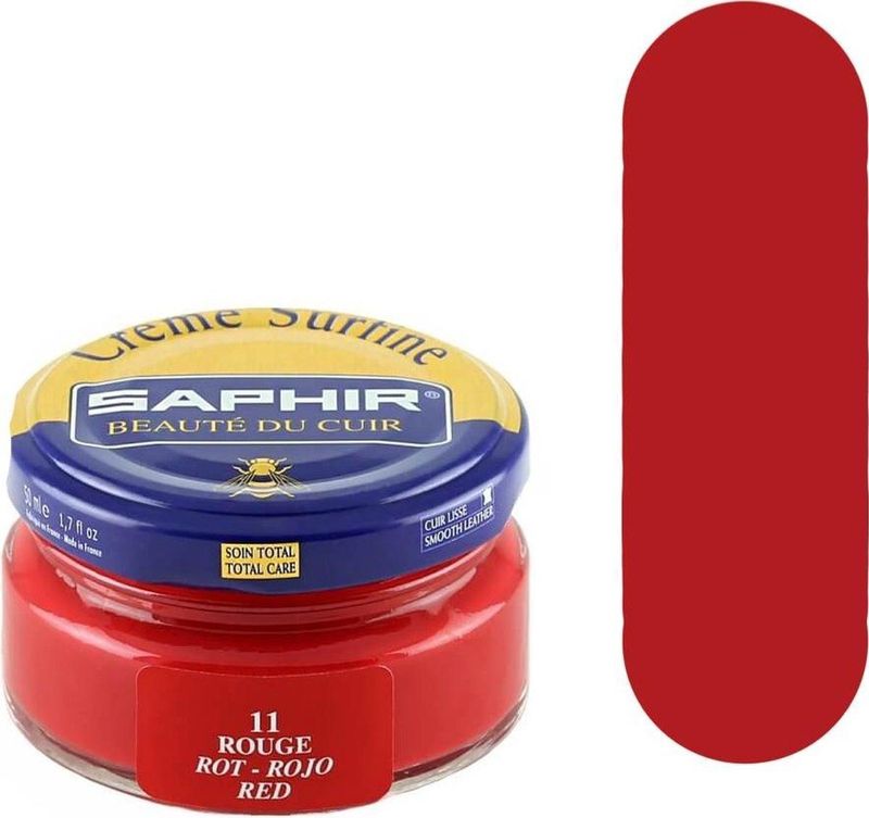 Saphir - Schoenpoets - Rood - 50ML