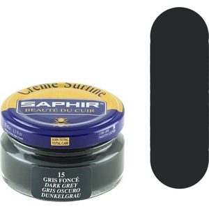Saphir - Schoenpoets - Creme Surfine - Donker Grijs - 50ML