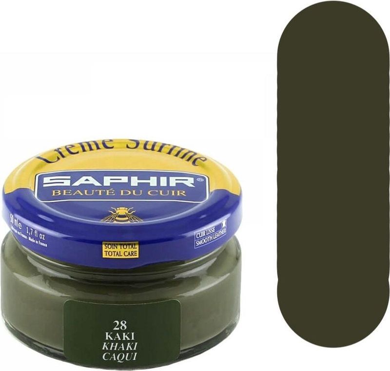 Saphir - Creme Surfine - Schoenpoets - Khaki - 50 ml