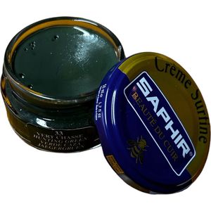 Saphir Creme Surfine (schoenpoets) Jager Groen