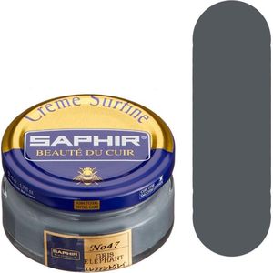 Saphir Creme Surfine (schoenpoets) Olifant Grijs