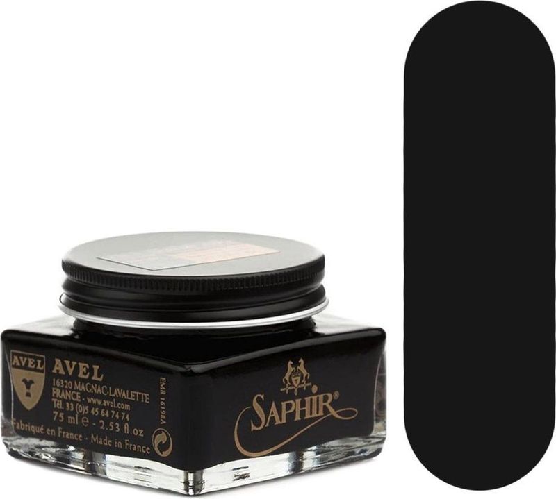 Saphir - Pommadier - Luxe Gekleurde Waxcrème - Donkerbruin - 75ML