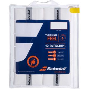 Babolat Vs Original Tennis Overgrip 12 Units Wit
