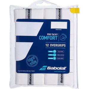 Babolat Pro Tacky Overgrip 12 St. Wit - Grip - Multi