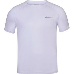 Babolat Play Crew Neck Tee - sportshirts - wit - Mannen