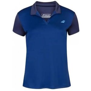 Babolat Play Polo - sportpolo's - Dark Blue - Meisjes