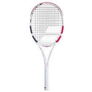 Tennisracket Babolat Pure Strike 16/19 White Red Black 2020 (Onbespannen)-Gripmaat L1