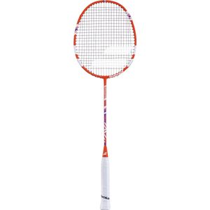 Babolat Speedlighter badmintonracket - wit / rood