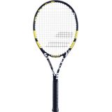 Babolat Evoke 102 Strung Tennisracket Geel/Zwart Maat 2