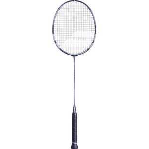 Babolat X-feel Power badmintonracket - zwart/grijs - bespannen