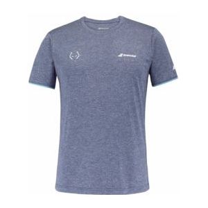 Babolat T-Shirt Crew Neck Juan Lebron Blauw